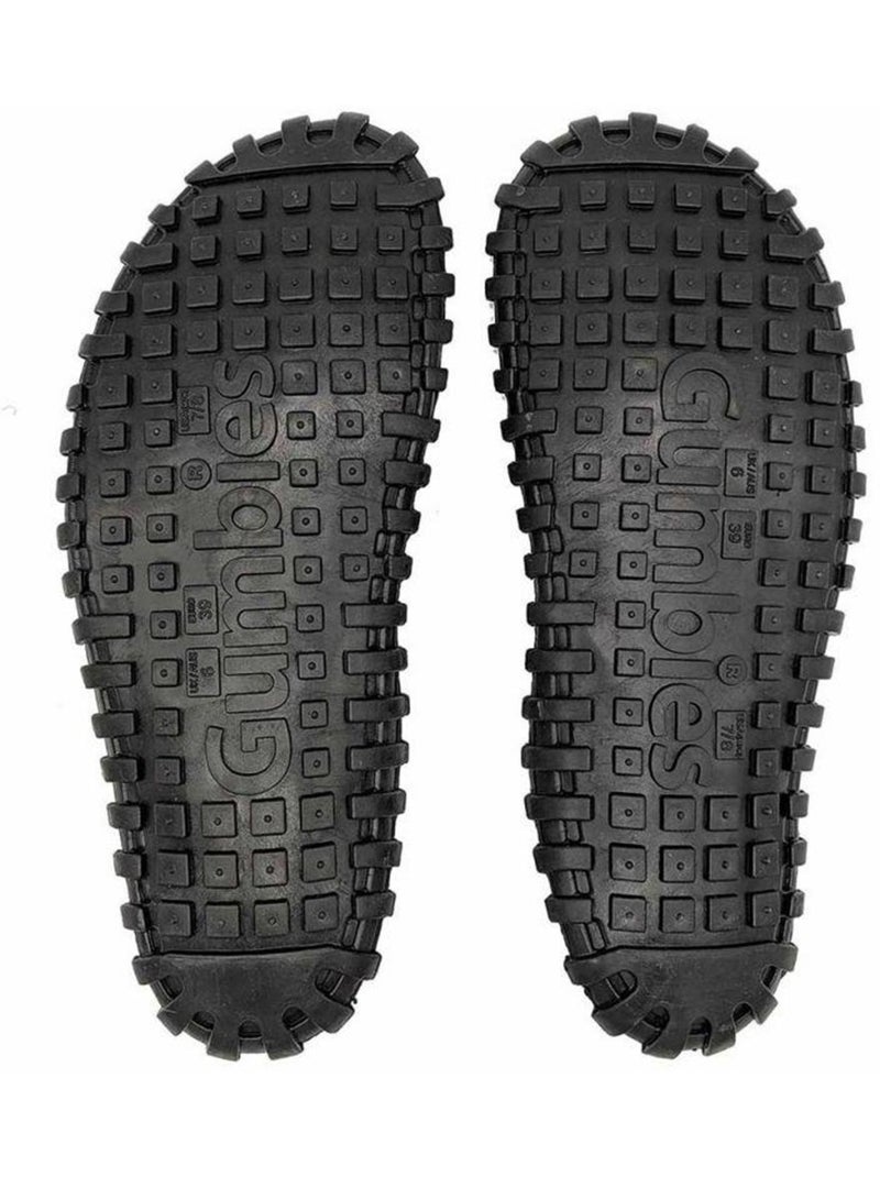 Gumbies - Tongs DUCKBILL Noir Gris - Kiabi