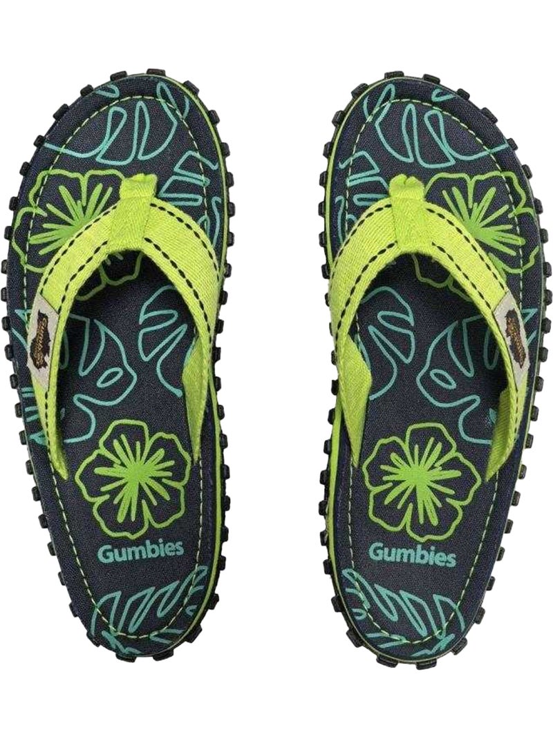 Gumbies - Tongs ISLANDER Vert - Kiabi