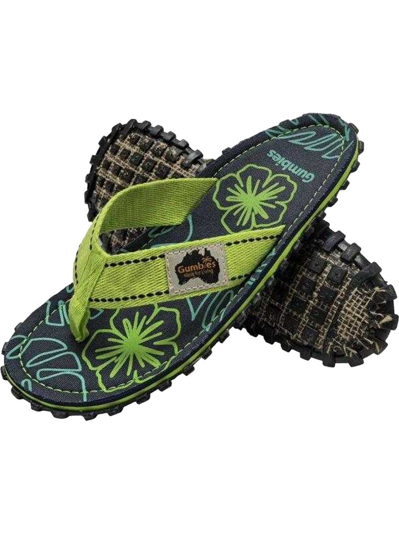 Gumbies - Tongs ISLANDER Vert - Kiabi