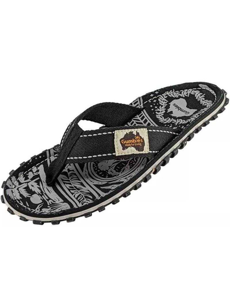Gumbies - Tongs MIDNIGHT Noir - Kiabi