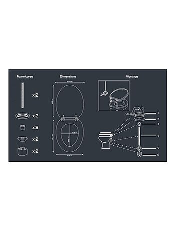 Guy Levasseur - Abattant WC effet bois