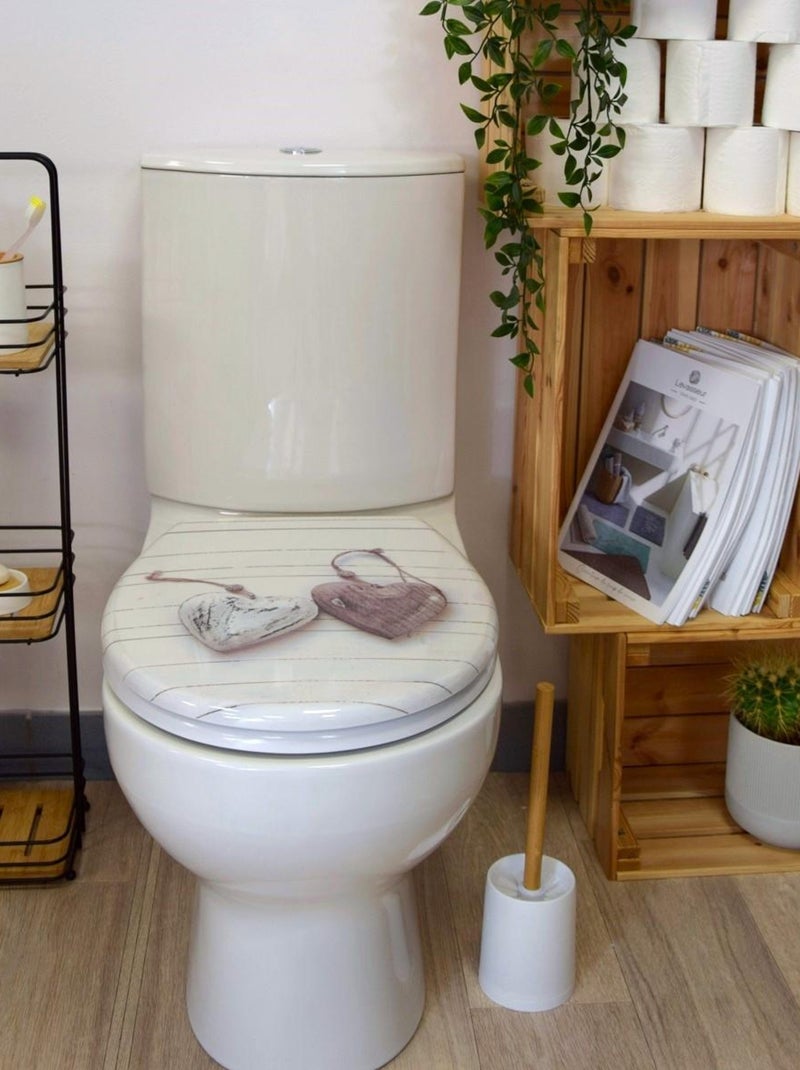 Guy Levasseur - Abattant WC Thermodur Blanc - Kiabi