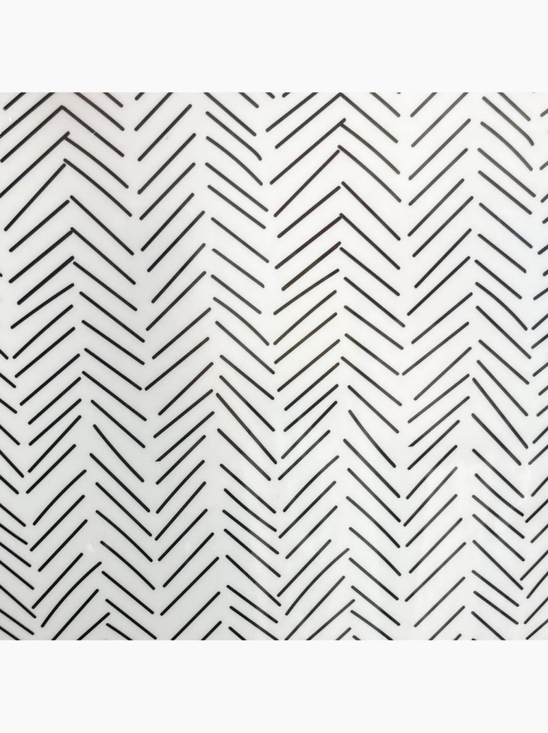 Guy levasseur - abattant wc thermodur chevron - frein de chute Noir Blanc - Kiabi
