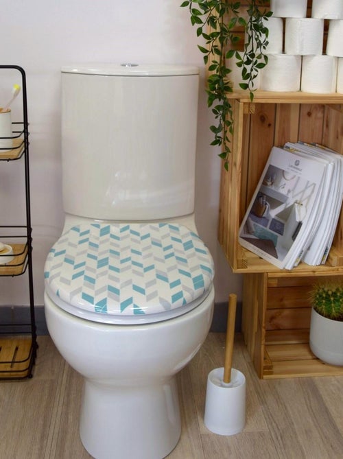 Guy Levasseur - Abattant WC Thermodur Géométrique - Kiabi