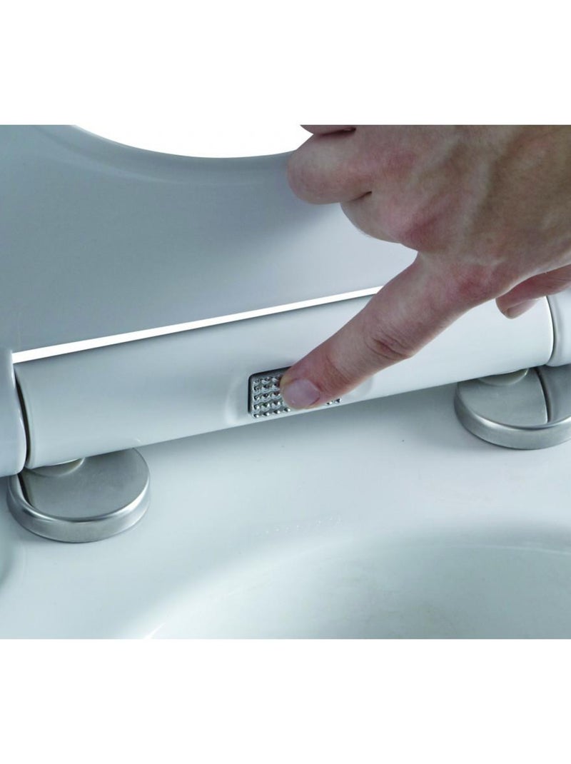 Guy Levasseur - Abattant WC Thermodur Géométrique Noir - Kiabi