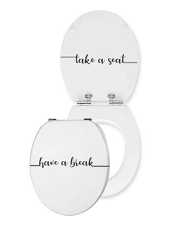 Guy Levasseur - Abattant WC Thermodur "Have a break