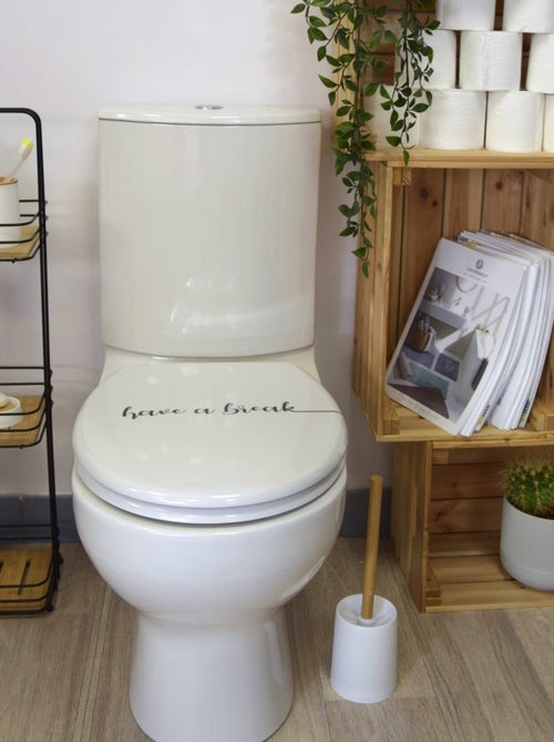 Guy Levasseur - Abattant WC Thermodur "Have a break" - Kiabi