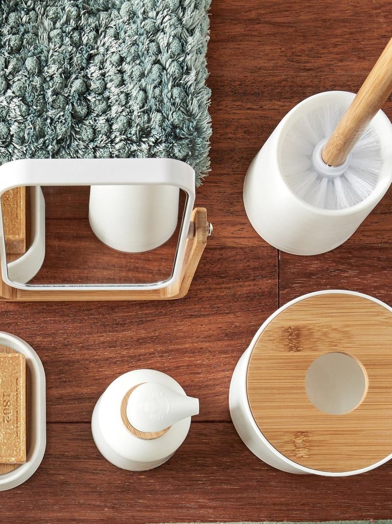 Guy Levasseur - Brosse WC en bambou Blanc - Kiabi