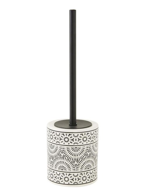 Guy Levasseur - Brosse WC en porcelaine motif ethnique - Kiabi