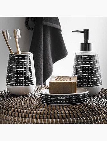 Guy Levasseur - Distributeur de savon à motifs en céramique