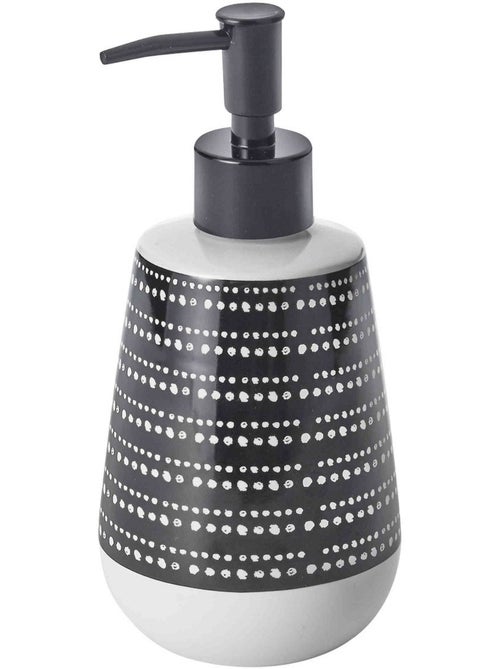 Guy Levasseur - Distributeur de savon à motifs en céramique - Kiabi Guy Levasseur - Distributeur de savon à motifs en céramique - Kiabi