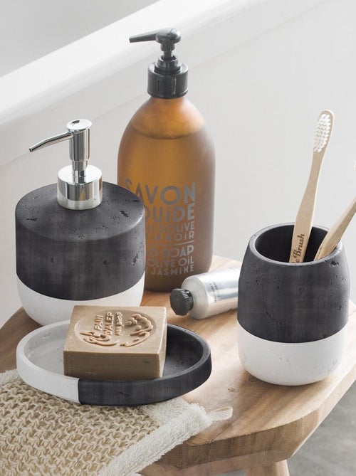 Guy Levasseur - Distributeur de savon bicolore en polyrésine - Kiabi