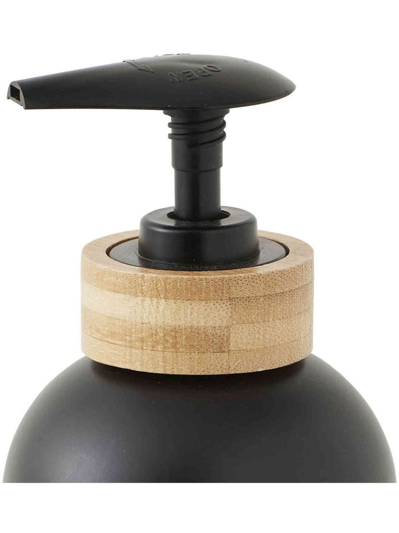 Guy Levasseur - Distributeur de savon en bambou Noir Noir - Kiabi