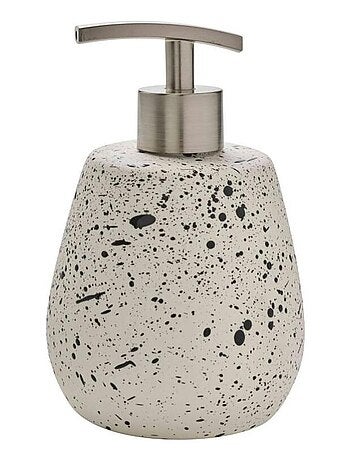 Guy Levasseur - Distributeur de savon en céramique tacheté à la main