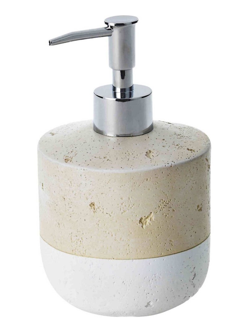 Guy Levasseur - Distributeur de savon en polyrésine Beige - Kiabi