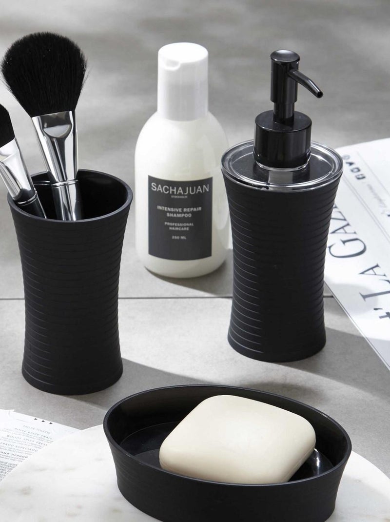 Guy Levasseur - Distributeur de savon en polystyrène Noir - Kiabi