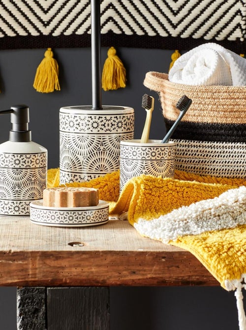 Guy Levasseur - Distributeur de savon ethnique en porcelaine - Kiabi