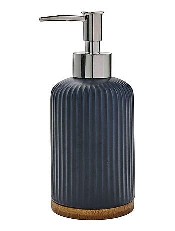 Guy Levasseur - Distributeur de savon strié en céramique