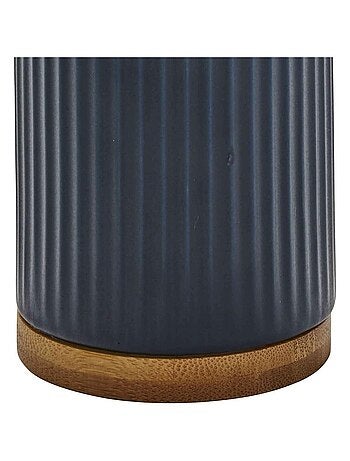 Guy Levasseur - Distributeur de savon strié en céramique