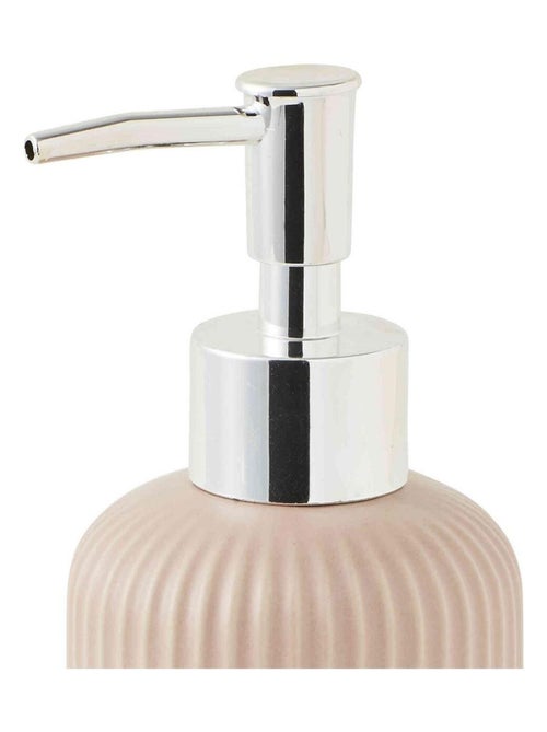 Guy Levasseur - Distributeur de savon strié en céramique - Kiabi