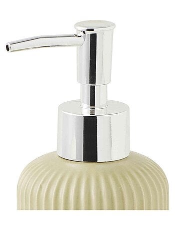 Guy Levasseur - Distributeur de savon strié en céramique