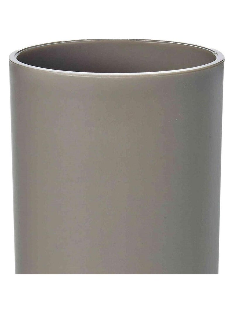 Guy Levasseur - Gobelet porte brosse à dents uni Gris taupe - Kiabi