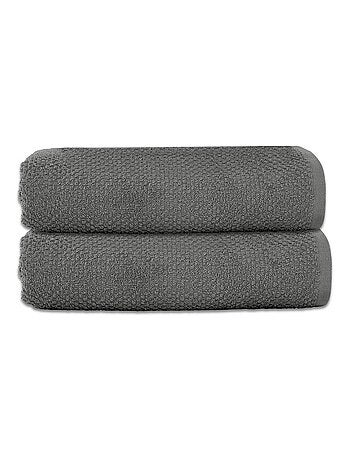 Guy Levasseur - Lot 2 serviettes de bain 70x140 coton éponge
