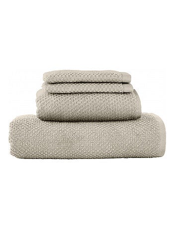 Guy Levasseur - Lot 2 serviettes de bain et 2 gants de toilette