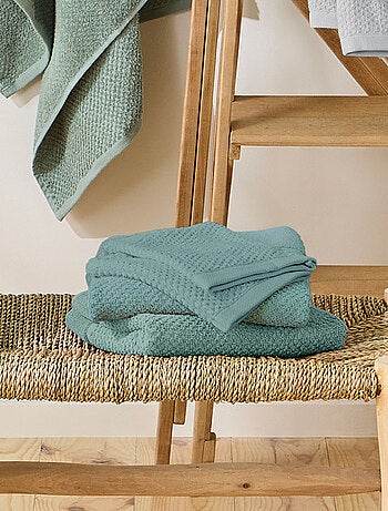 Guy Levasseur - Lot 2 serviettes de bain et 2 gants de toilette