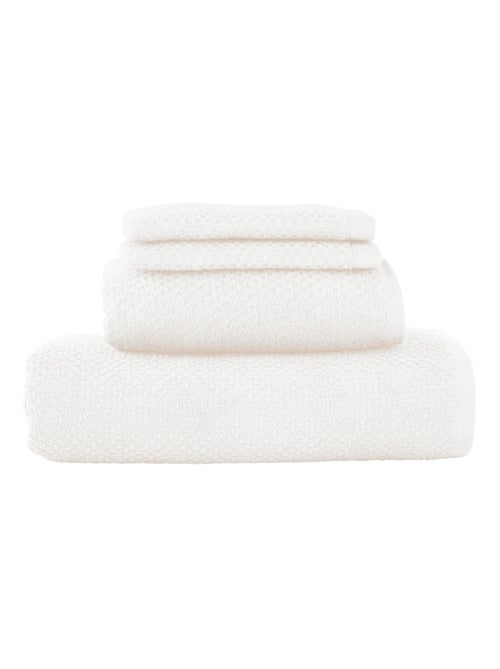 Guy Levasseur - Lot 2 serviettes de bain et 2 gants de toilette - Kiabi