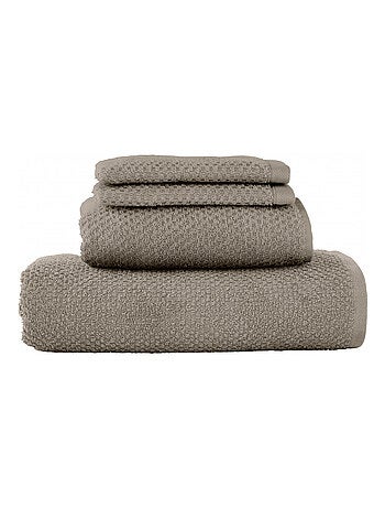 Guy Levasseur - Lot 2 serviettes de bain et 2 gants de toilette