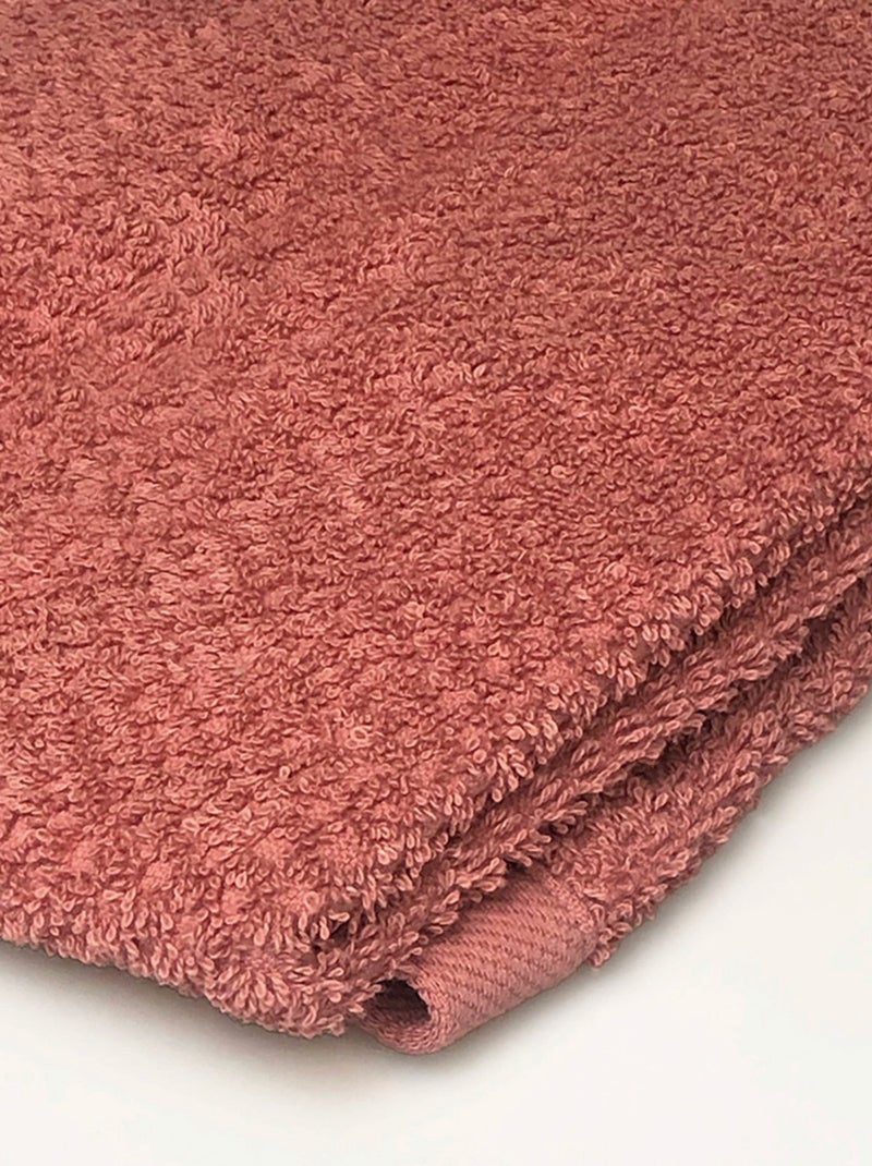 Guy Levasseur - Lot 2 serviettes de bain et 2 gants de toilette Rose - Kiabi