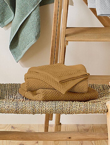 Guy Levasseur - Lot 2 serviettes de bain et 2 gants de toilette