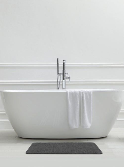 Guy levasseur - lot de 2 tapis de bain polyester 50x80cm + contour 50x40cm - Kiabi Guy levasseur - lot de 2 tapis de bain polyester 50x80cm + contour 50x40cm - Kiabi