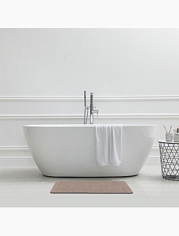 Guy levasseur - lot de 2 tapis de bain polyester 50x80cm + contour 50x40cm