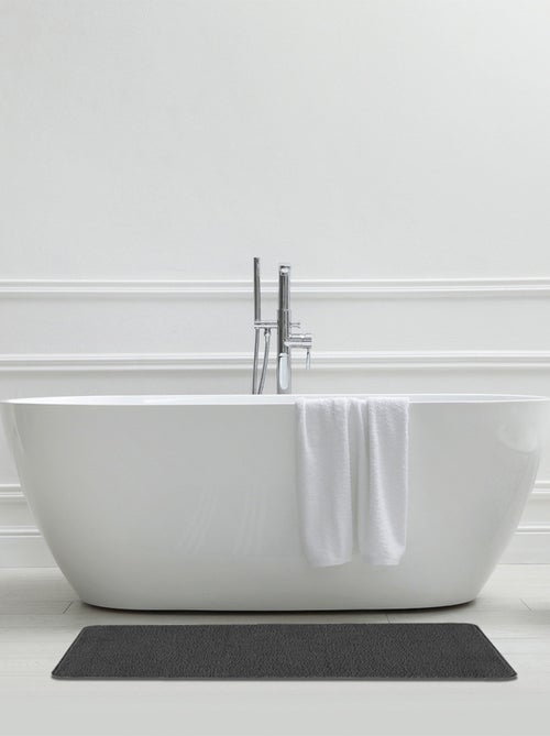 Guy Levasseur - Lot de 2 tapis de bain polyester 60x120cm + 50x80cm #4c2b11 - Kiabi Guy Levasseur - Lot de 2 tapis de bain polyester 60x120cm + 50x80cm #4c2b11 - Kiabi