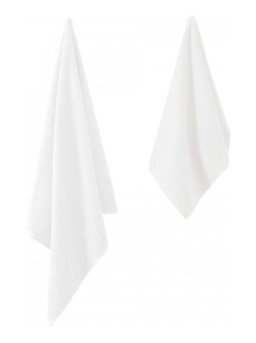 Guy Levasseur - Lot serviette de bain 70x140 et serviette de toilette 50x90 - Kiabi