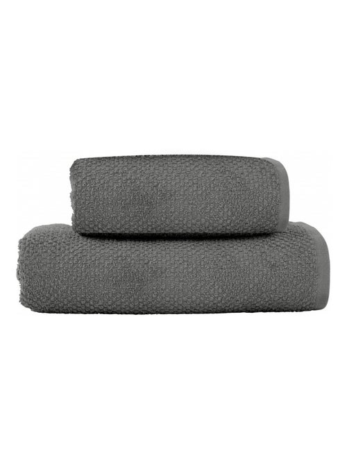 Guy Levasseur - Lot serviette de bain 70x140 et serviette de toilette 50x90 - Kiabi