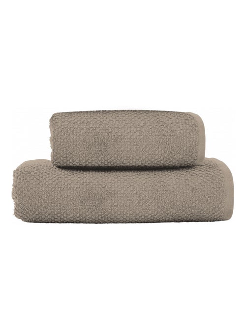 Guy Levasseur - Lot serviette de bain 70x140 et serviette de toilette 50x90 - Kiabi