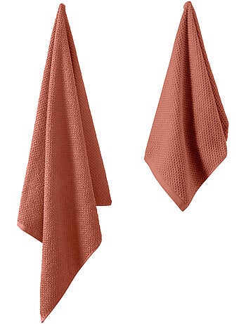 Guy Levasseur - Lot serviette de bain 70x140 et serviette de toilette 50x90