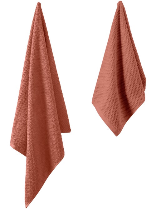 Guy Levasseur - Lot serviette de bain 70x140 et serviette de toilette 50x90 - Kiabi Guy Levasseur - Lot serviette de bain 70x140 et serviette de toilette 50x90 - Kiabi