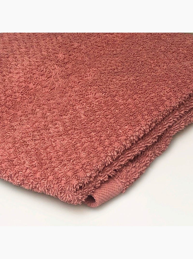 Guy Levasseur - Lot serviette de bain 70x140 et serviette de toilette 50x90 Rose fushia - Kiabi