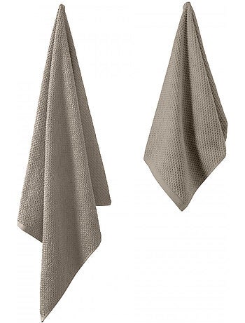 Guy Levasseur - Lot serviette de bain 70x140 et serviette de toilette 50x90