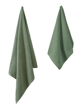 Guy Levasseur - Lot serviette de bain 70x140 et serviette de toilette 50x90