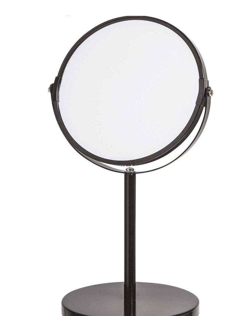 Guy Levasseur - Miroir grossissant en métal à poser Noir - Kiabi