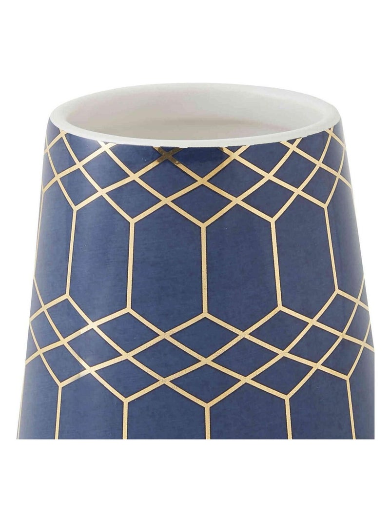 Guy Levasseur - Porte brosse à dents à motifs en céramique Bleu - Kiabi