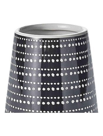 Guy Levasseur - Porte brosse à dents à motifs en céramique