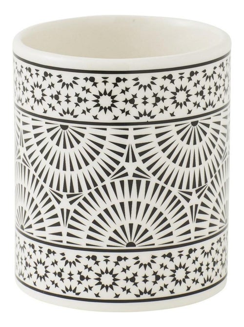 Guy Levasseur - Porte brosse à dents ethnique en porcelaine - Kiabi
