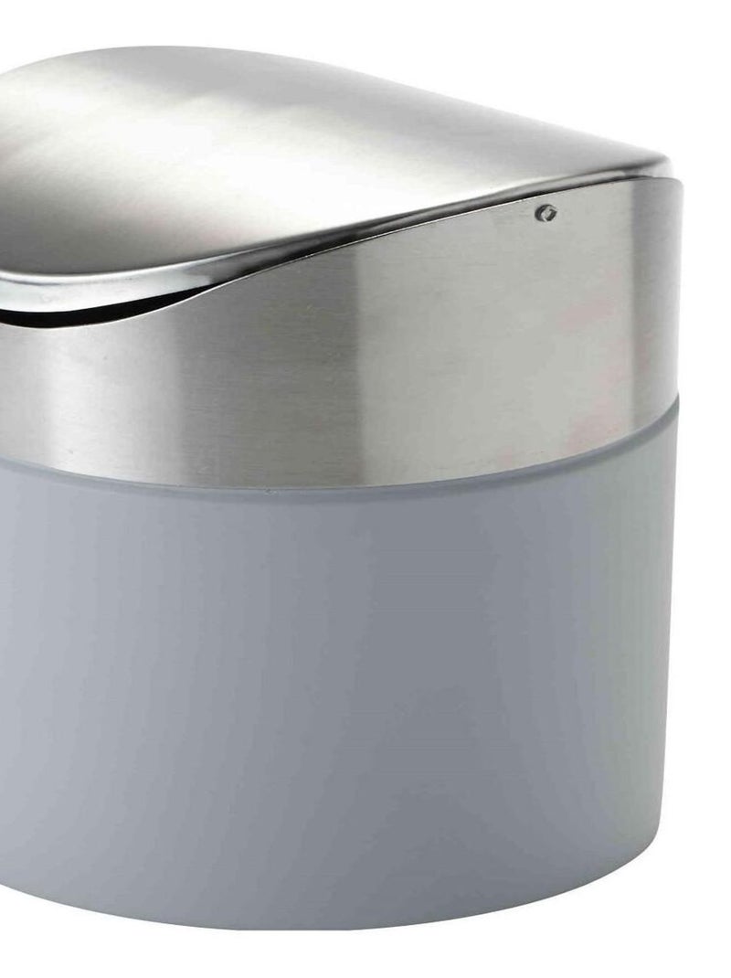 Guy Levasseur - Poubelle à coton 1.5L en Acier inoxydable Gris - Kiabi