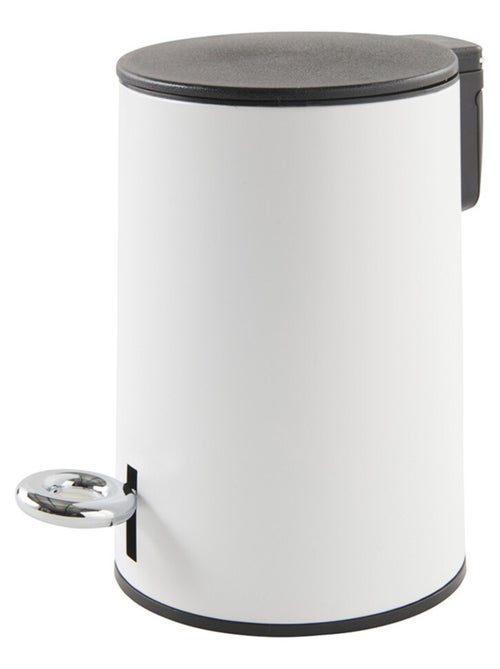 Guy Levasseur - Poubelle salle de bain 3L en métal - Kiabi